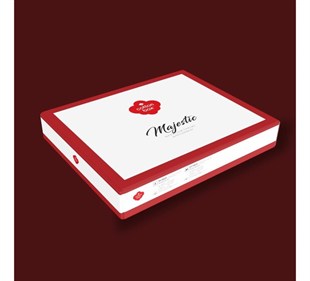 ND Majestic Seri Çift Kişilik Nevresim Takımı Paola Gri