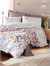 Cotton Box Modeline Çift Kişilik Nevresim Takımı Flurry Lila