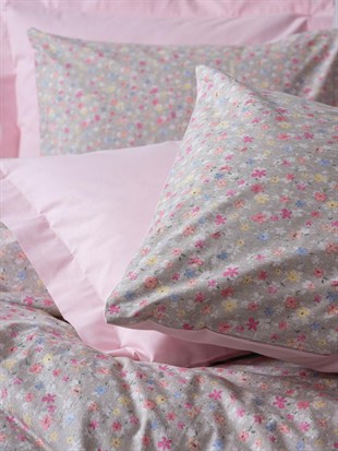 ND Petite Çift Kişilik Nevresim Takımı Sihu Pembe