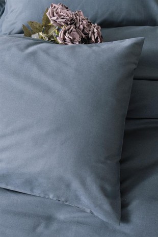 Cotton Box Plain Antrasit Tek Kişilik Ranforce Nevresim Takımı