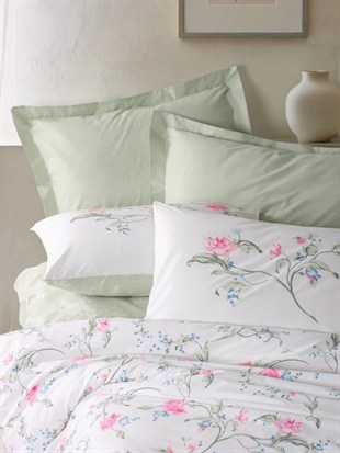 ND Ranforce Nevresim Takımı Çift Kişilik Olina Yeşil