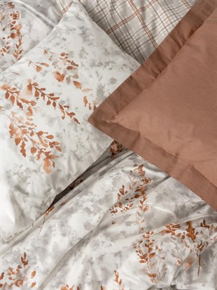 Cotton Box Tek Kişilik Nevresim Takımı Lamina Tarçın 8680108078648