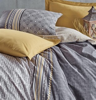 ND Toprak Nedra Bej Tek Kişilik Nevresim Takımı