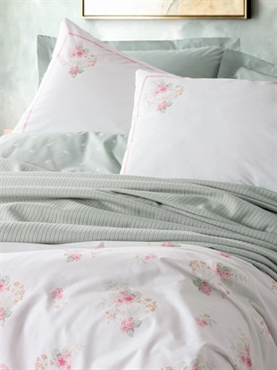 ND Vivid Çift Kişilik Pikeli Nevresim Takımı Minty Mint