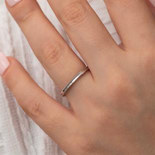 Hk Gümüş Kadın Yüzük Ajda |Gümüş Takı Hediyelik Ürünler