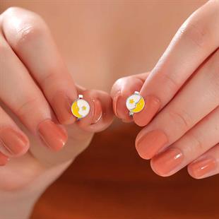 Hk Gümüş Çocuk Küpe Ay Yıldız |Gümüş Takı Hediyelik Ürünler