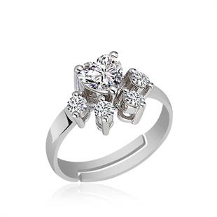 Hk Gümüş Kadın Yüzük Beyaz Kedi Patisi Yüzük|Gümüş Takı Hediyelik Ürünler