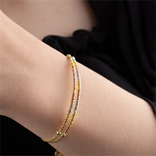 Hk Gümüş Dorika Kadın Bileklik|Gümüş Takı Hediyelik Ürünler