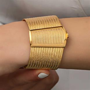 Hk Gümüş Kadın Bileklik Gold Trabzon Hasır |Gümüş Takı Hediyelik Ürünler