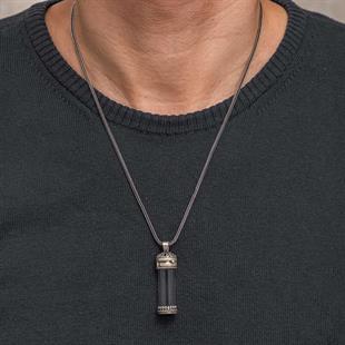 Hk Gümüş Erkek Kolye İçi Açılabilen Muska Kabı Cevşen |Gümüş Takı Hediyelik Ürünler