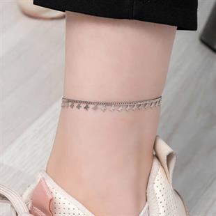 Hk Gümüş Halhal Kelebek |Gümüş Takı Hediyelik Ürünler