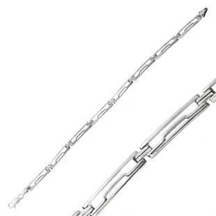 Hk Gümüş Erkek Bileklik Oksitli |Gümüş Takı Hediyelik Ürünler