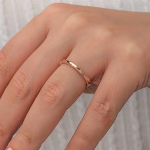 Hk Gümüş Kadın Yüzük Rose Ajda |Gümüş Takı Hediyelik Ürünler