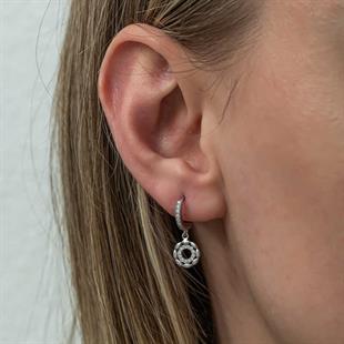 Hk Gümüş Kadın Küpe Sallantılı Halka |Gümüş Takı Hediyelik Ürünler