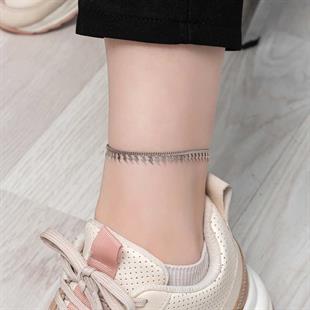 Hk Gümüş Halhal Şimşek |Gümüş Takı Hediyelik Ürünler