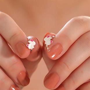 Hk Gümüş Çocuk Küpe Tavşan |Gümüş Takı Hediyelik Ürünler