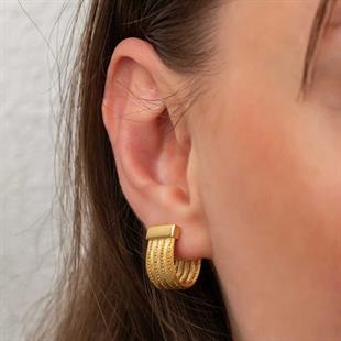 Hk Gümüş Kadın Küpe Trabzon Hasır Çivili |Gümüş Takı Hediyelik Ürünler