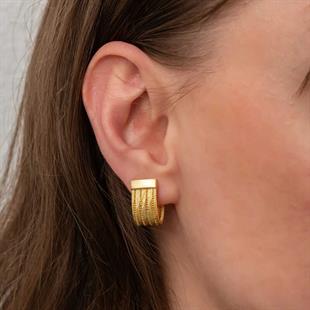 Hk Gümüş Kadın Küpe Trabzon Hasır Çivili |Gümüş Takı Hediyelik Ürünler