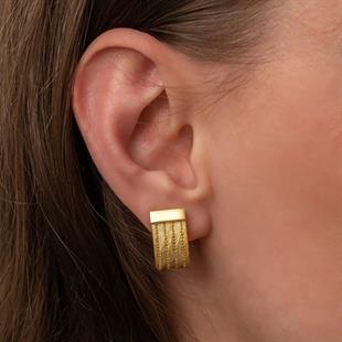 Hk Gümüş Kadın Küpe Trabzon Hasır Çivili |Gümüş Takı Hediyelik Ürünler