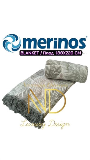 Merinos Meri Çift Kişilik Battaniye