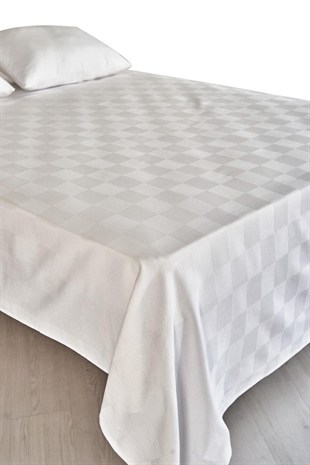 ND Tek Kişilik Pamuk Beyaz Tek Pike 160x240