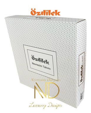 ND Çift Kişilik Ranforce Nevresim Takımı Rosebud Sarı