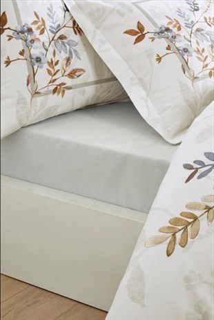 ND Çift Kişilik Ranforce Nevresim Takımı Cuivre Gri