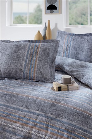 ND Denim Çift Kişilik Nevresim Takımı Colorado Mavi