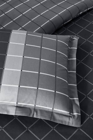 ND Maskülen Çift Kişilik Nevresim Takımı Nera Siyah