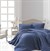 Şaheser Home Collection Jakarlı Yatak Örtüsü Seti Liv Lacivert