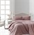 Şaheser Home Collection Jakarlı Yatak Örtüsü Seti Liv Pudra