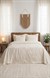 Şaheser Home Collection Yatak Örtüsü Çift Kişilik Anita Krem