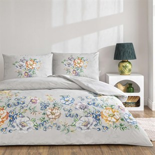 ND Çift Kişilik Ranforce Nevresim Takımı Fiora Gri