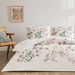 ND Çift Kişilik Ranforce Nevresim Takımı Elowen Yeşil