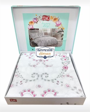 ND Ranforce Tek Kişilik  Nevresim Takımı Astra Pembe