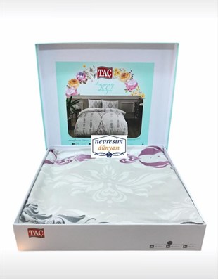 ND Ranforce Tek Kişilik Nevresim Takımı Zahara Bordo