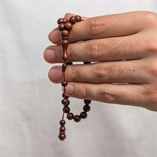 Hk Kuka Tesbih Yuvarlak Kesim|Gümüş Takı Hediyelik Ürünler