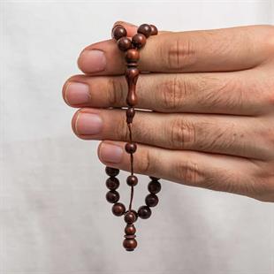 Hk Kuka Tesbih Yuvarlak Kesim|Gümüş Takı Hediyelik Ürünler