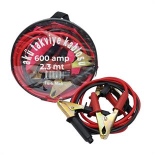 Hko Akü Takviye Kablosu 600 Amper Çantalı 2,3 Mt