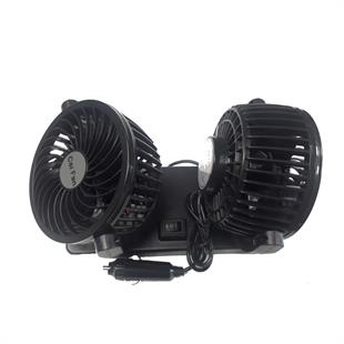 Hko Vantilatör 12V Torpido Üstü 2Li Fanlı Ayarlı