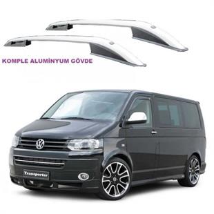 Hko Vw Transporter T5 2003 Kısa Sase Üst Çıta Aluminyum Komple