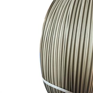 Sentetik Rattan Plastik Çizgili açık Gri 9 mm 10.25 Kg