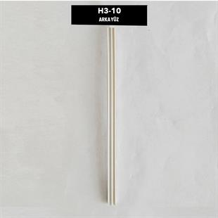 Sentetik Rattan Plastik A.Kahve Oluklu ve Bombeli 10 Kg