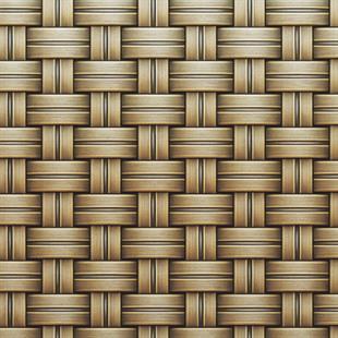 Sentetik Rattan Plastik A.Kahve Oluklu ve Bombeli 10 Kg