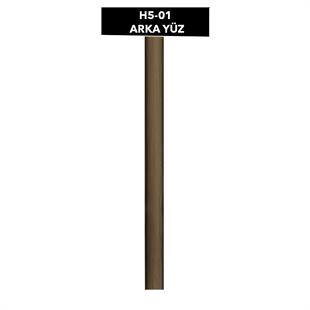 Sentetik Rattan Plastik Düz K.Kahve 10 Kg