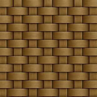 Sentetik Rattan Plastik F2-04 Düz K.Kahve 10 Kg