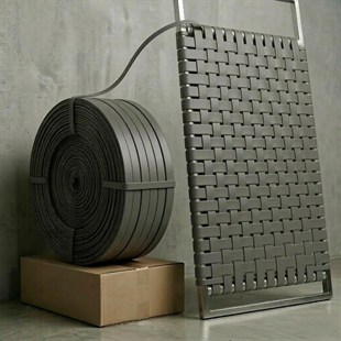 Sentetik Rattan Plastik Gri 10 Kg