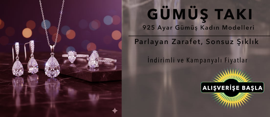 925 ayar Gümüş Takı