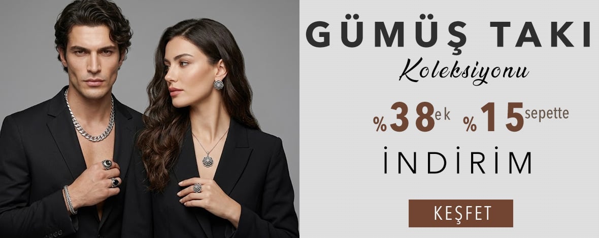925 Ayar Gümüş Takı Kampanya