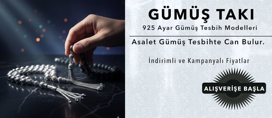 Gümüş Tesbih Modelleri